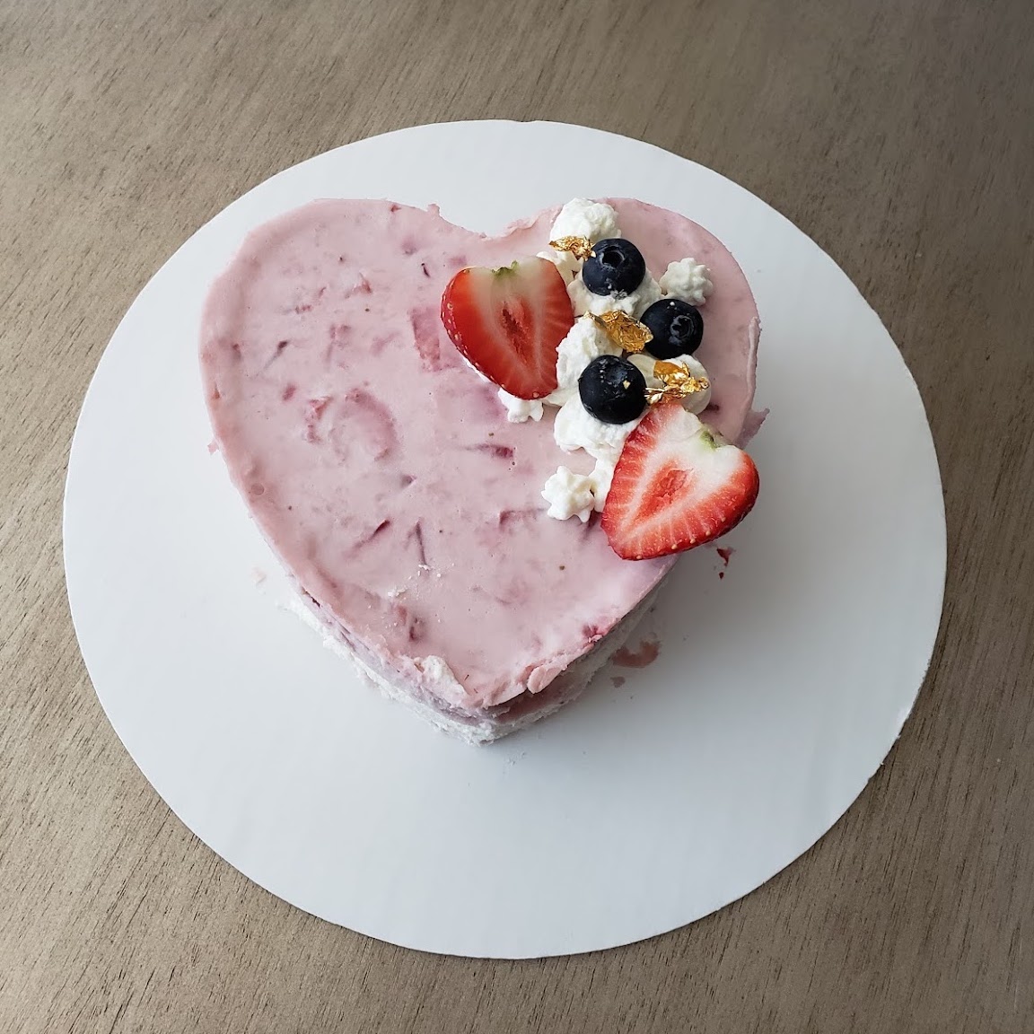 Strawberry Mousse Cake